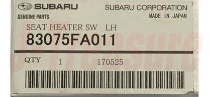 SUBARU BRZ ZC6 2013-2020 Genuine Seatheater Switch RH & LH Set OEM