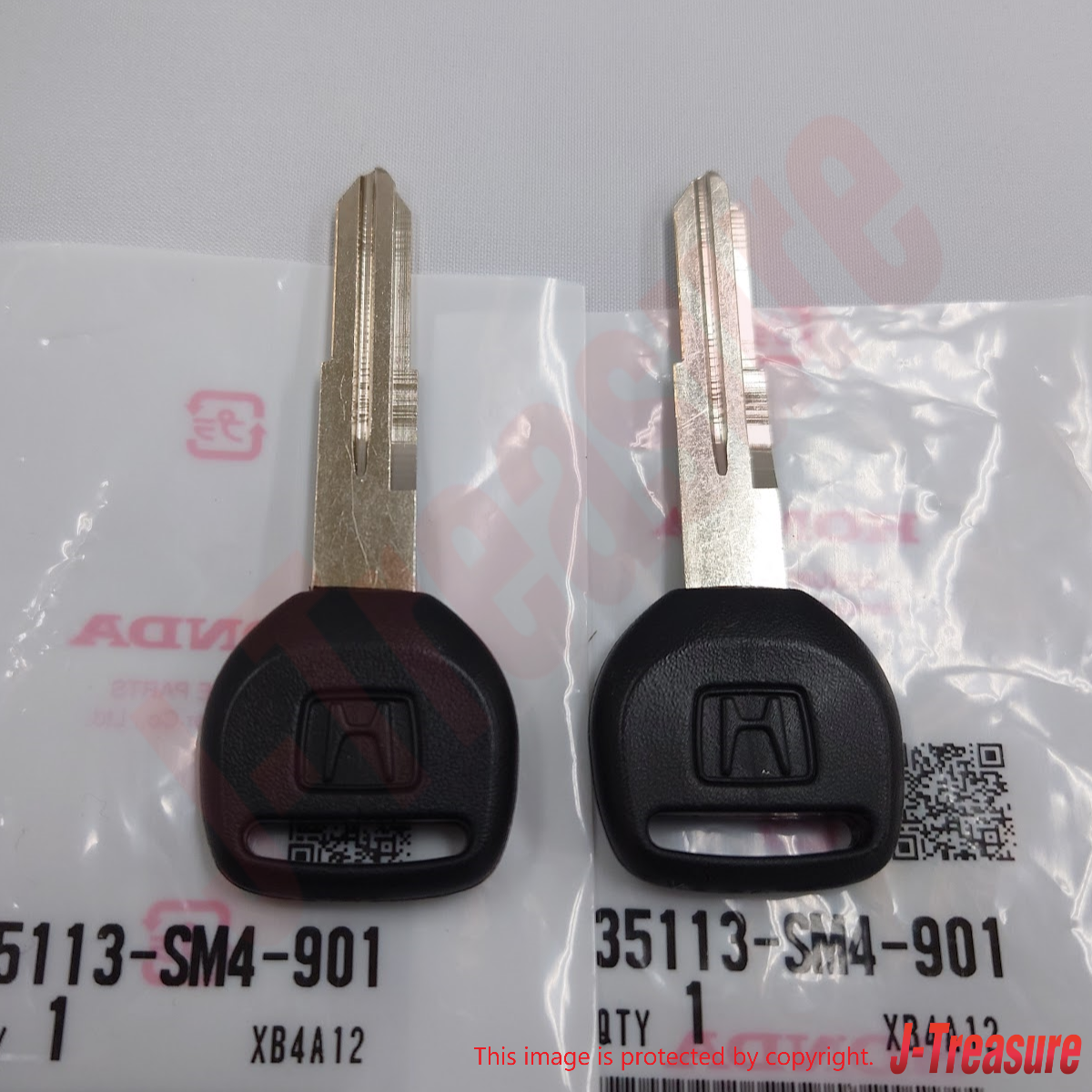 HONDA ACTY VAN&TRUCK HH3/4 HA3/4 Genuine Main Blank Key 35113-SM4-901 x2 Set OEM