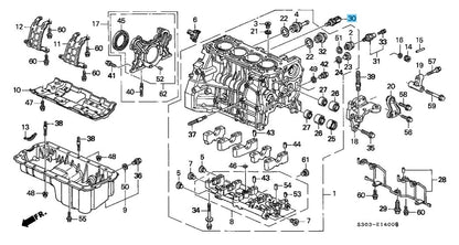 HONDA ACCORD CF# CL# 1998-2002 Genuine Knock Sensor Assy 30530-P5M-013 OEM