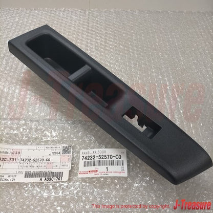 TOYOTA VITZ 2010-2014 RHD Genuine Front Armrest Upper Panel Right & Left Set OEM