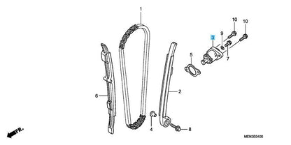 HONDA CRF250R CRF250X 2004-2017 Genuine Tensioner Lifter 14520-KRN-671 OEM