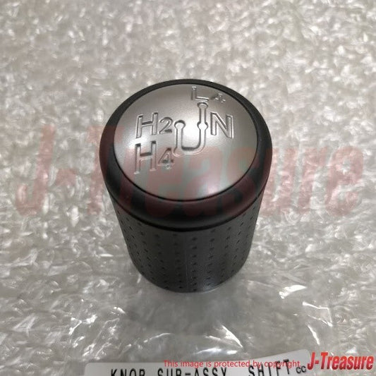 TOYOTA FJ CRUISER GSJ15W 07-14 Genuine Transfer Shift Knob Black / Silver OEM