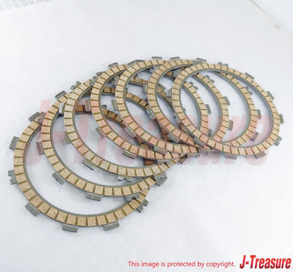 HONDA XR650L '93-09 '12-25 Genuine Clutch Friction Disk 22201-MY6-670 x7 Set
