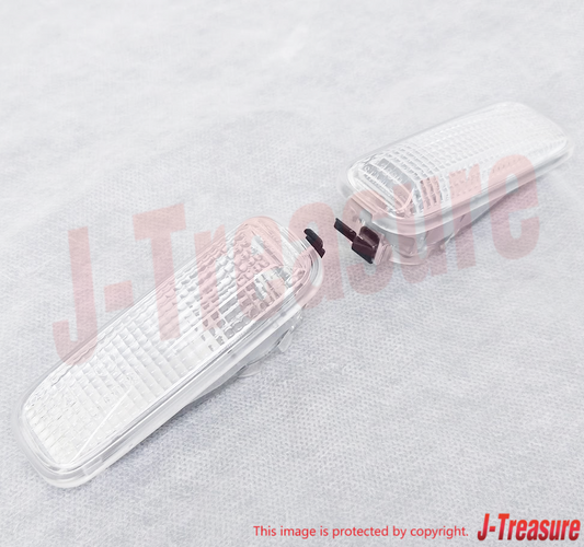 HONDA CIVIC TYPE-R EK9 Genuine Front Fender Side Marker Lamp Light Clear Set OEM