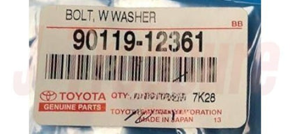 TOYOTA 4RUNNER GRN2## 2003-2022 Genuine Pintle Hook Support Tube & Bolt Set OEM