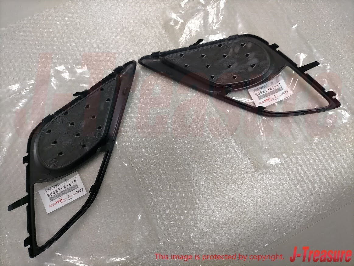 TOYOTA 86 SCION FR-S 13-16 ZN6 Genuine Front Bumper Hole Cover RH & LH Set OEM
