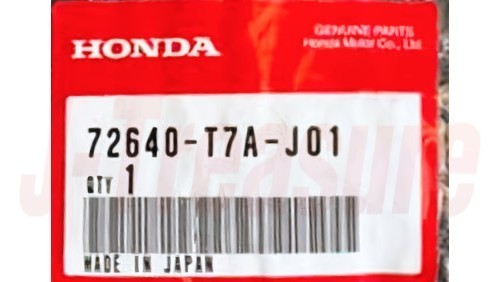 HONDA HR-V RU# '16-22 Genuine Rear Outer Door Handle Assy RH 72640-T7A-J01 OEM