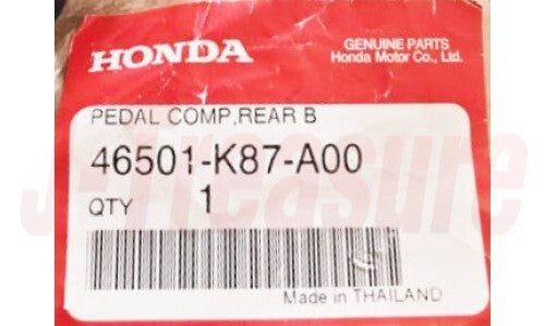 HONDA REBEL CMX300 17-19 Genuine Rear Foot Brake Pedal Comp 46501-K87-A00 OEM