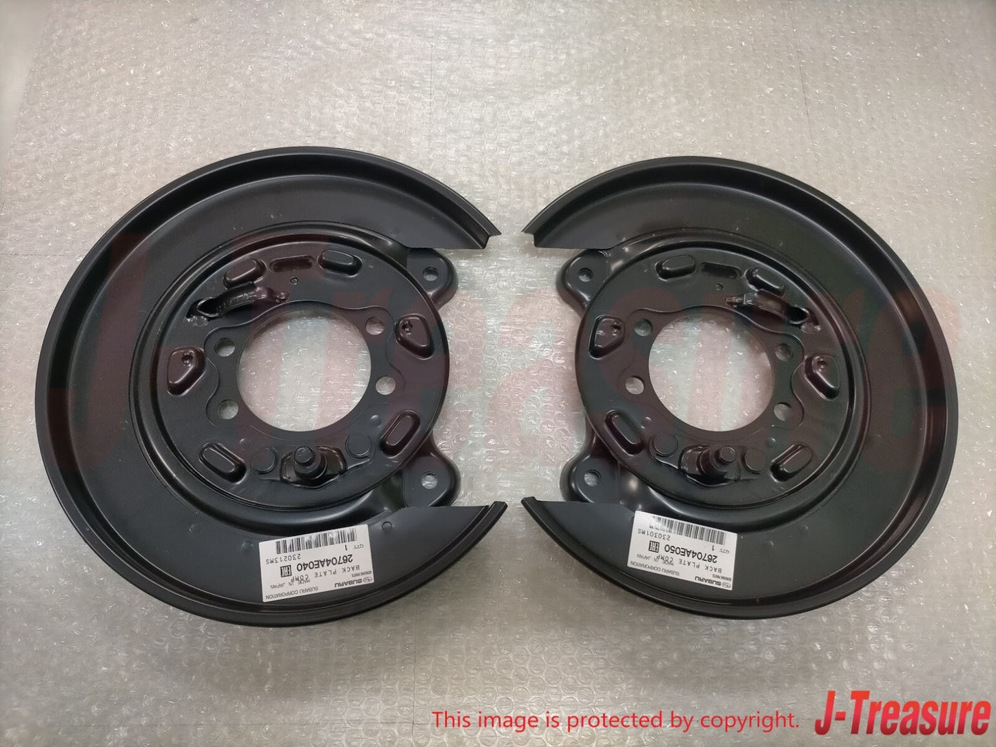SUBARU LEGACY BH5 00-09 Genuine Rear Brake Splash Shield RH & LH Set OEM