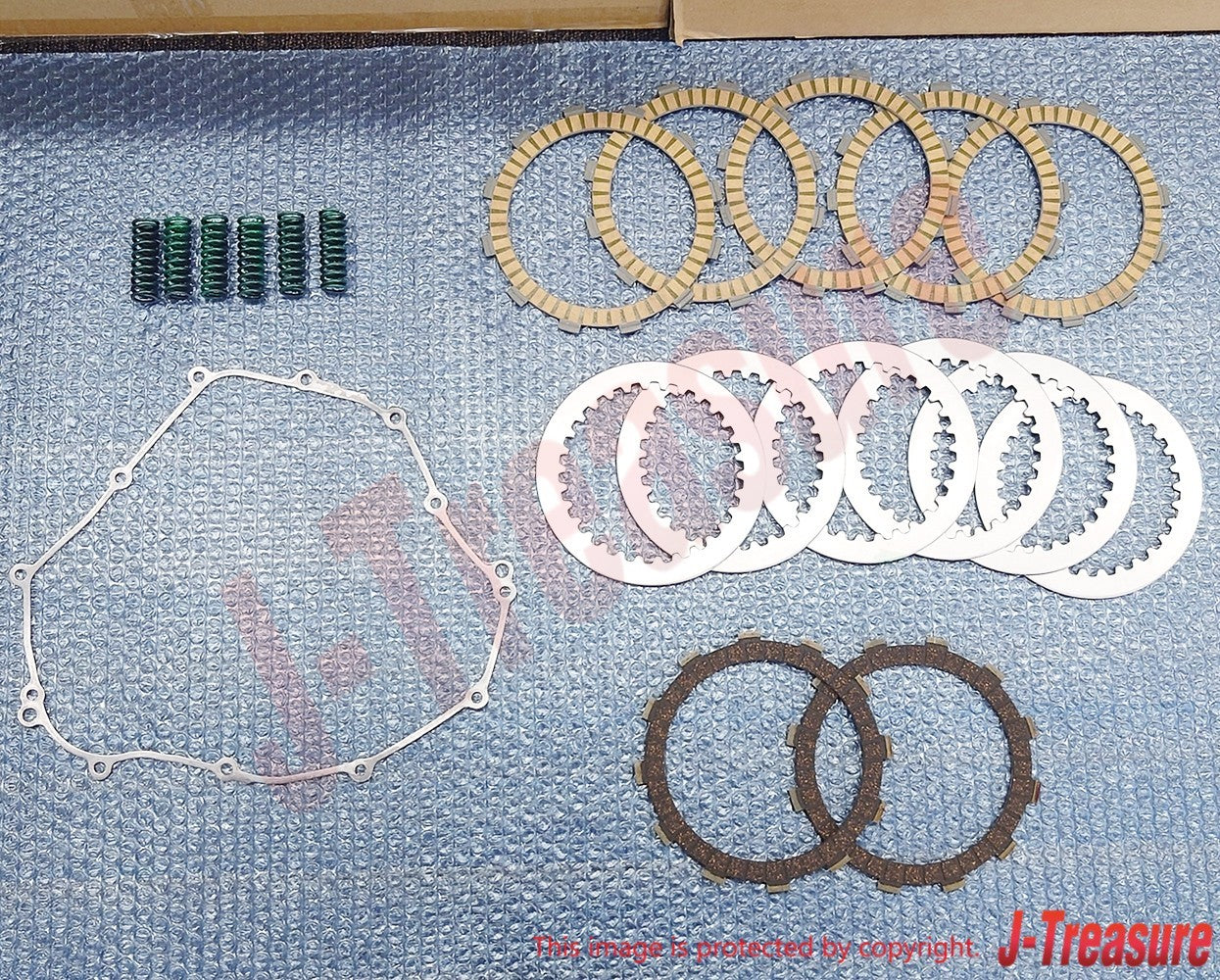 YAMAHA FZ-07 MT-07 2015-2024 Genuine Clutch Plate Kit BTK-W001G-00-00 OEM