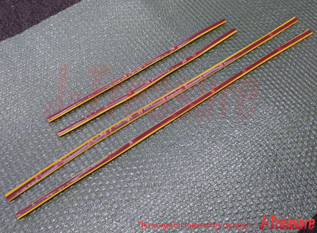 MITSUBISHI LANCER EVO5 6 CP9A Genuine Yellow Pad MR789679 MR789680 4pcs Set OEM