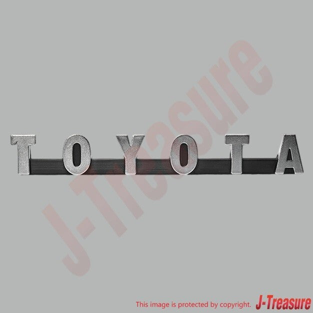 TOYOTA LAND CRUISER FJ40 HJ45 69-74 Genuine Front Grille Emblem 75321-60010 OEM