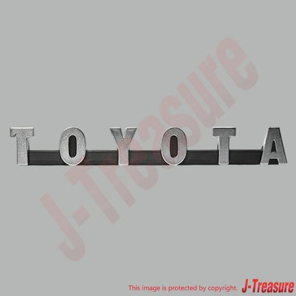 TOYOTA LAND CRUISER FJ40 HJ45 69-74 Genuine Front Grille Emblem 75321-60010 OEM