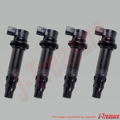 YAMAHA YZF-R1 2009-2011 Genuine Ignition Coil Assy 14B-82310-00-00 x4 Set OEM