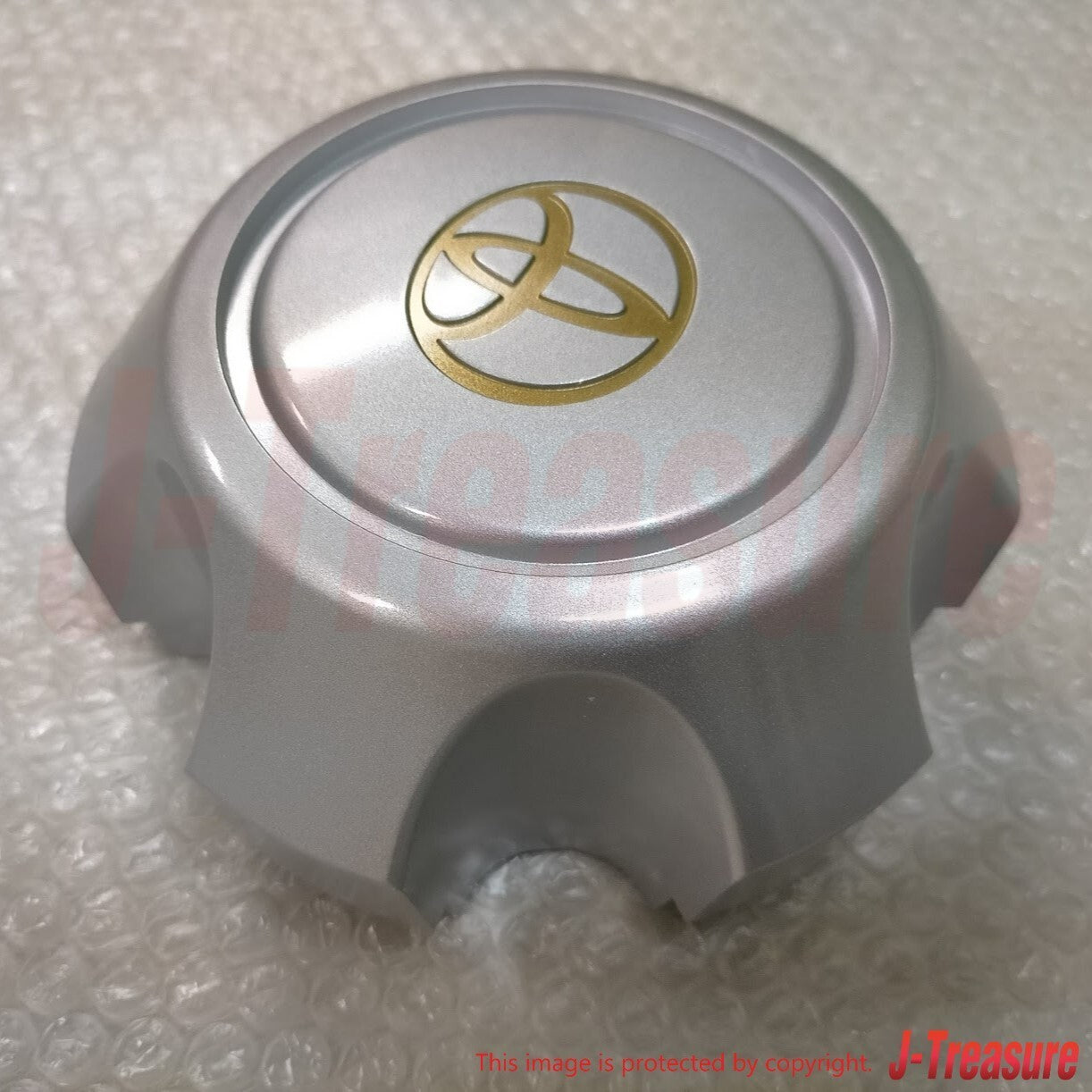 TOYOTA LAND CRUISER 80 Series Genuine Wheel Center Hub Cap Ornament 4pcs Set OEM