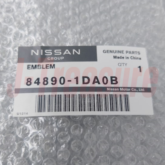 NISSAN ALTIMA 2019-2022 Genuine Trunk Lid Emblem "NISSAN" 84890-1DA0B OEM
