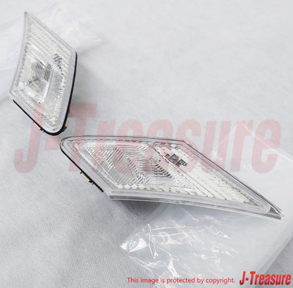 TOYOTA 86 SCION FR-S ZN6 SUBARU BRZ ZC6 Genuine Clear  Side Marker Lens Set OEM