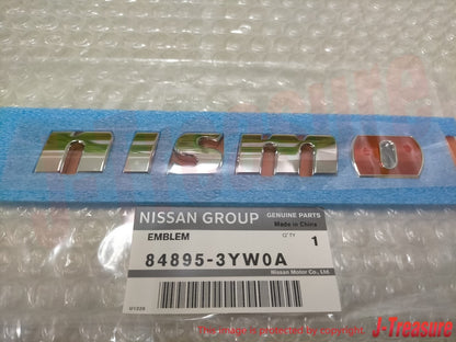 NISSAN GT-R NISMO R35 2009-2022 Genuine nismo Rear Emblem H4895-3YW0A OEM