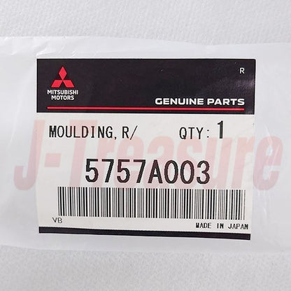 MITSUBISHI OUTLANDER CW#W 07-13 Genuine F/R Door Window Moulding RH & LH Set OEM