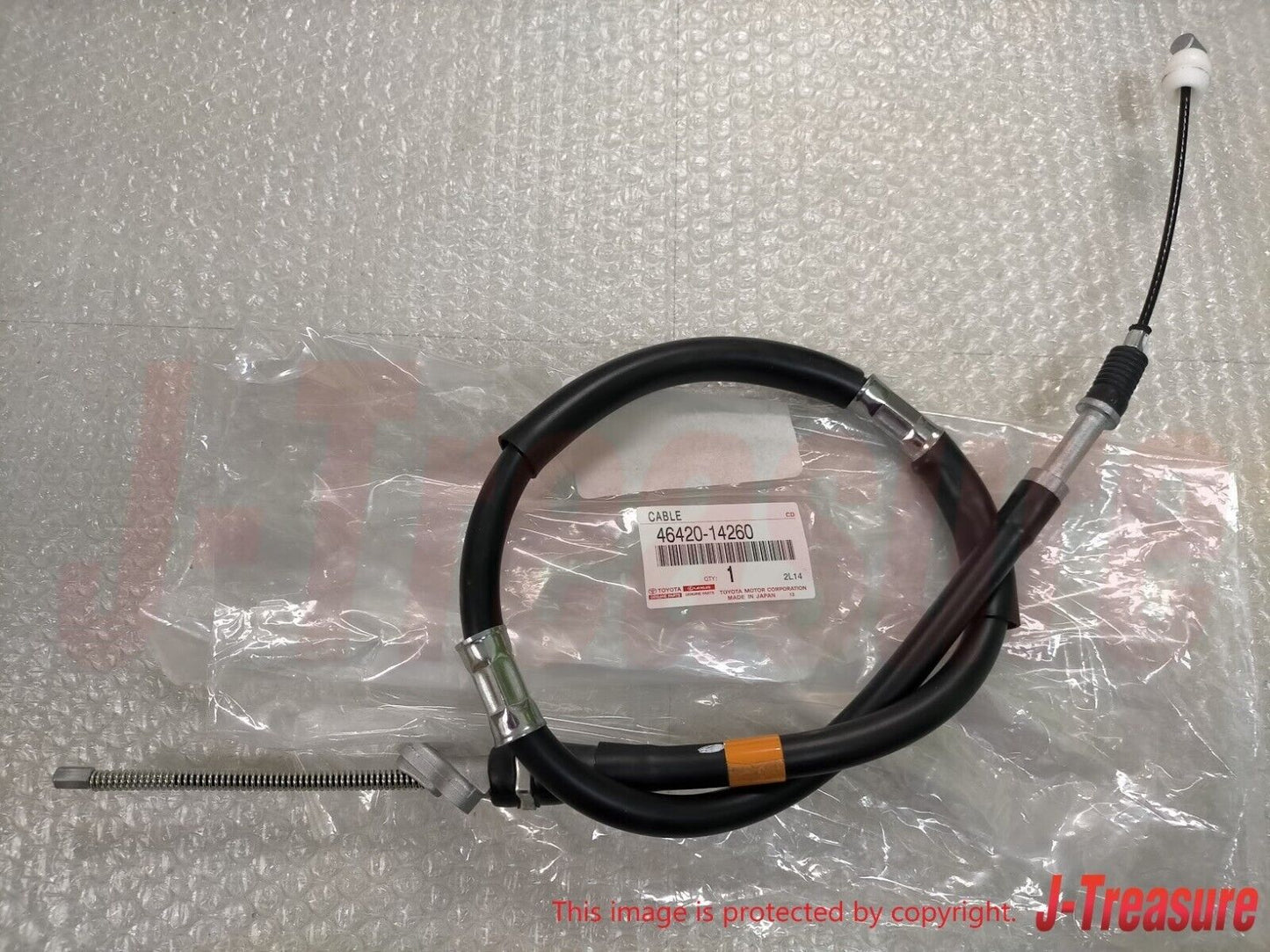 TOYOTA SUPRA JZA80L 93-98 Genuine Parking Brake Cable Assy  & Equalizer Set OEM