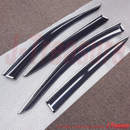 HONDA LEGEND ACURA RLX KC2 Genuine Door Visor RH & LH Front & Rear 4pcs Set OEM