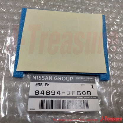 NISSAN GT-R R35 2011-2021 Genuine "NISSAN" & "GTR" Trunk Lid Emblem Set OEM