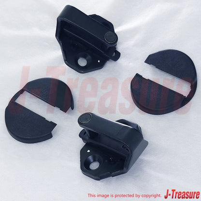 TOYOTA SUPRA JZA80 MK4 93-98 Genuine Door Striker & Cover Right & Left Set OEM