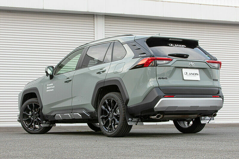 JAOS Mud Flap Splash Guard Black 2pcs RAV4 CH-R ESCUDO VITARA CX-5 OUT LANDER