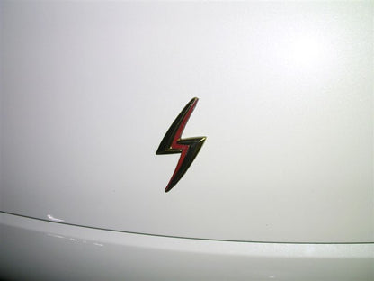 NISSAN SILVIA S15 Genuine Front Hood Chrome S Lightning Emblem 65892-85F01 OEM