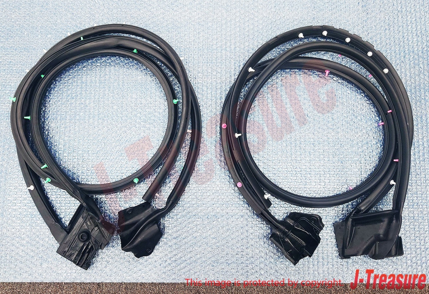 SUBARU FORESTER SG5 2003-2008 Genuine Front Door Weather Strip RH & LH Set OEM
