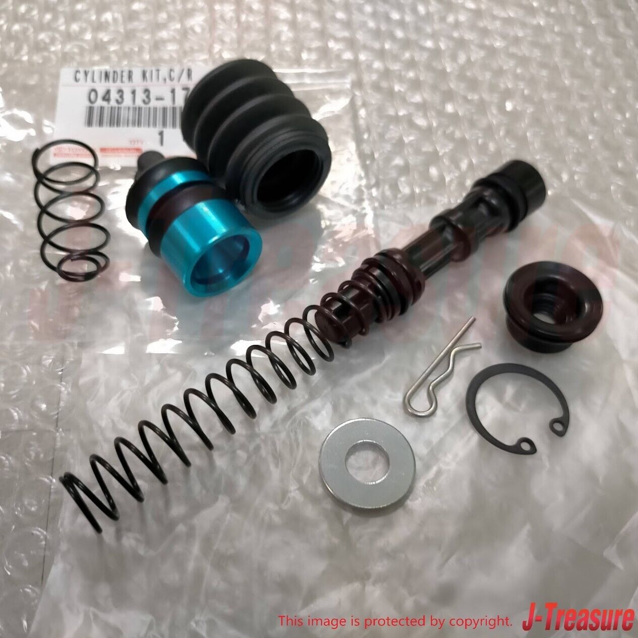 TOYOTA MR2 SW20 CELICA ST205 Clutch Master & Release Cylinder OH Repair Kit OEM