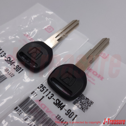 HONDA ACTY VAN&TRUCK HH3/4 HA3/4 Genuine Main Blank Key 35113-SM4-901 x2 Set OEM