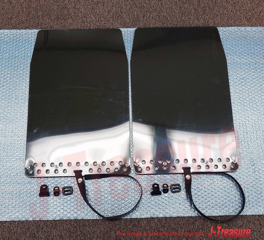 JAOS Mud Flap Splash Guard Black 2pcs RAV4 CH-R ESCUDO VITARA CX-5 OUT LANDER