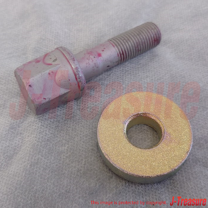 MITSUBISHI MONTERO V23C 94-06 Genuine Crankshaft Pulley Washer & Center Bolt set