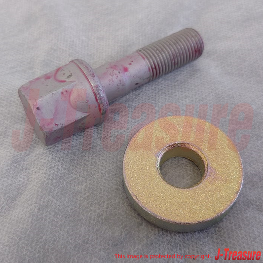 MITSUBISHI MONTERO V23C 94-06 Genuine Crankshaft Pulley Washer & Center Bolt set