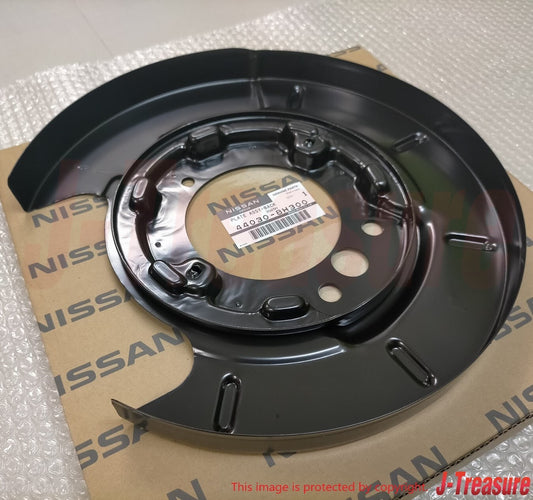 NISSAN X-TRAIL T30 2000-2007 Genuine Rear Brake Back Plate Left 44030-8H300 OEM
