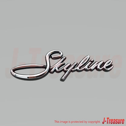 NISSAN SKYLINE GT-R KPGC10 Genuine Front Fender Name Emblem 78842-A805 OEM