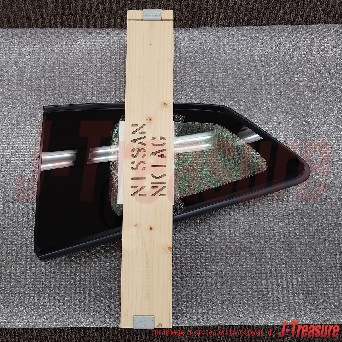NISSAN GT-R R35 '11-23 Genuine Rear Quarter Glass Window Left 83307-KB50B OEM
