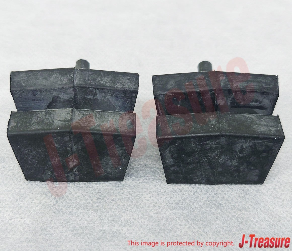 NISSAN SUNNY TRUCK DATSUN 1200 Genuine Bonnet Hood Bumper 65806H1000 x2 OEM