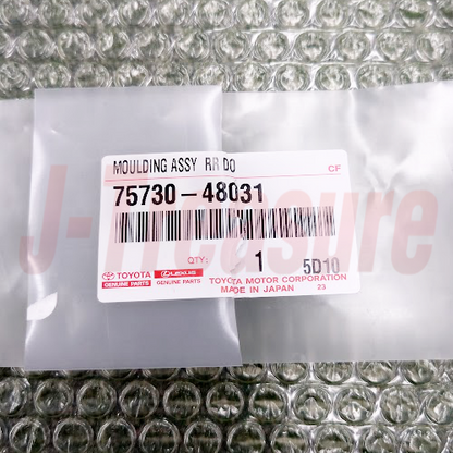 LEXUS RX330 RX350  Genuine Front & Rear Door Belt Moulding RH & LH Set OEM