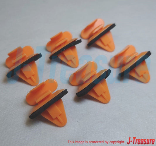 HONDA CR-X EF7 EF8 88-91 Genuine Quarter Garnish Clip 91509-SH2-003 x6 set OEM