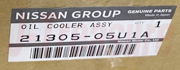 NISSAN SKYLINE R32 R33 R34 GT-R Genuine Oil Cooler Assy 21305-05U1A OEM