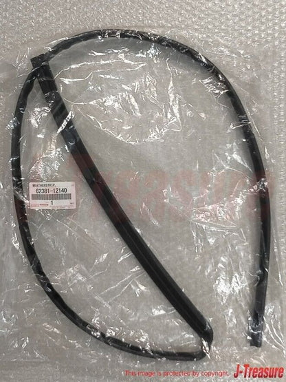 TOYOTA LEVIN TRUENO AE86 Genuine Front Roof Side Rail Weatherstrip RH LH Set OEM