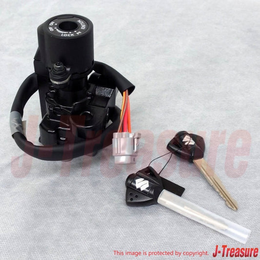 SUZUKI GSX-R1000 09-16 Genuine Steering Lock Assy & 2 Keys Set 37100-41G12 OEM