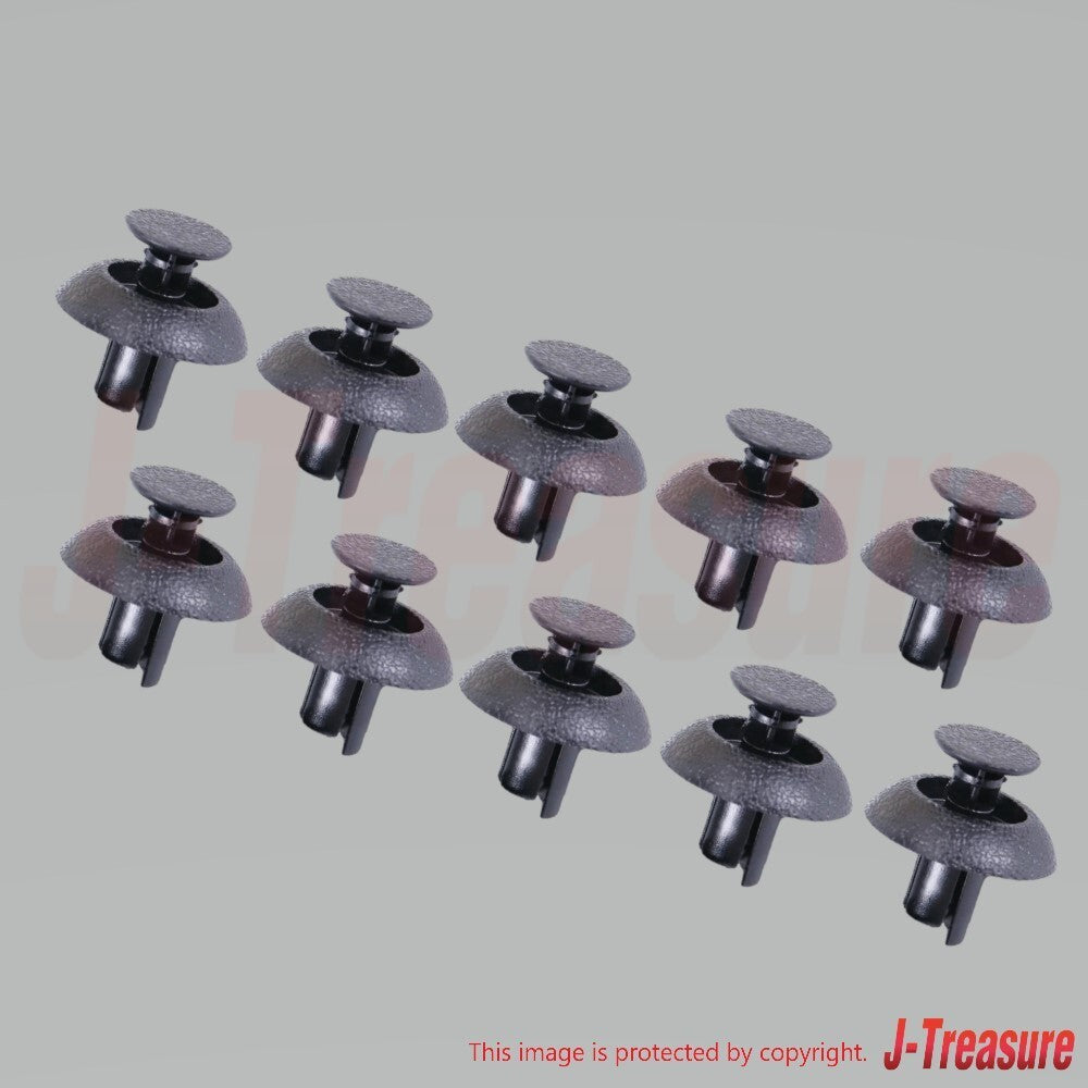 TOYOTA HIGHLANDER GSU40 08-19 Genuine Radiator Support Frame Seal Clip x11 set