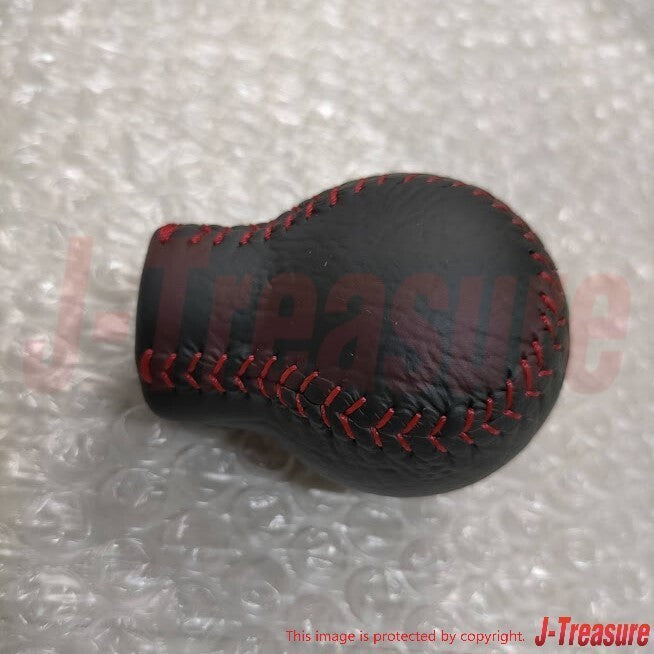 MITSUBISHI LANCER EVOLUTION EVO X CZ4A Genuine 5 Speed Leather Shift Knob OEM