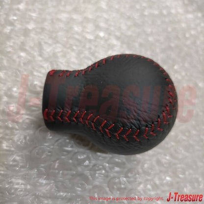MITSUBISHI LANCER EVOLUTION EVO X CZ4A Genuine 5 Speed Leather Shift Knob OEM