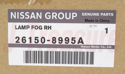 NISSAN ROGUE T32D T32J T32U 16-20 Genuine Fog Lamp Assembly RH 26150-8995A OEM