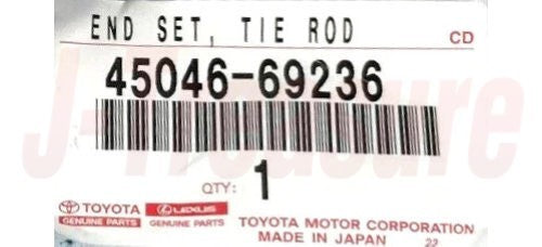 TOYOTA LAND CRUISER UZJ200 2008- Genuine Outer Tie Rod End RH 45046-69236 OEM