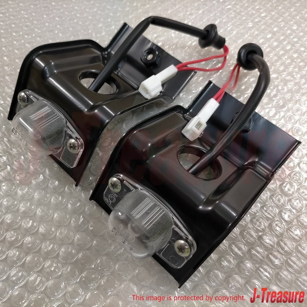 SUBARU IMPREZA GC8 GF8 Genuine Rear License Number Plate Lamp Light 2pcs Set OEM